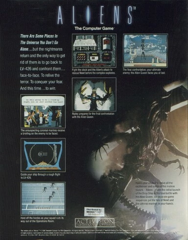 Image n° 2 - screenshots  : Aliens - The Computer Game